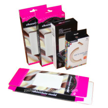 Складная коробочка для упаковки шоколадных конфет / USB-упаковка с вешалкой